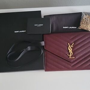 Saint Laurent Envelope Clutch/Wristlet